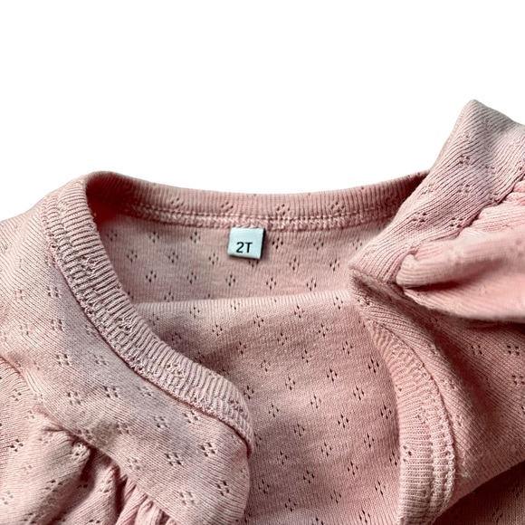 NWOT Jane + Jo Pointelle Shirt Size 2 - Picture 3 of 6